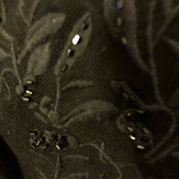 Ralph Lauren LRL black vest with beading - Picture 3 of 5